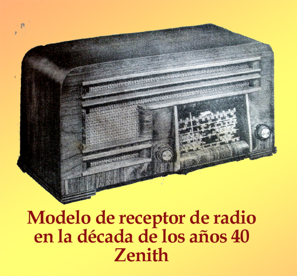 receptor de radio aos 40 zenith